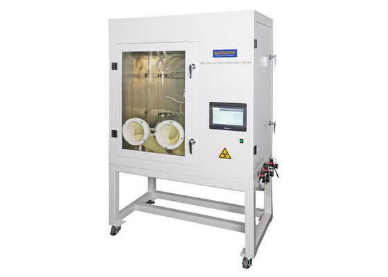 Βακτηριακή μηχανή BFE EN14683 ASTM F2100 δοκιμής αποδοτικότητας διείσδυσης